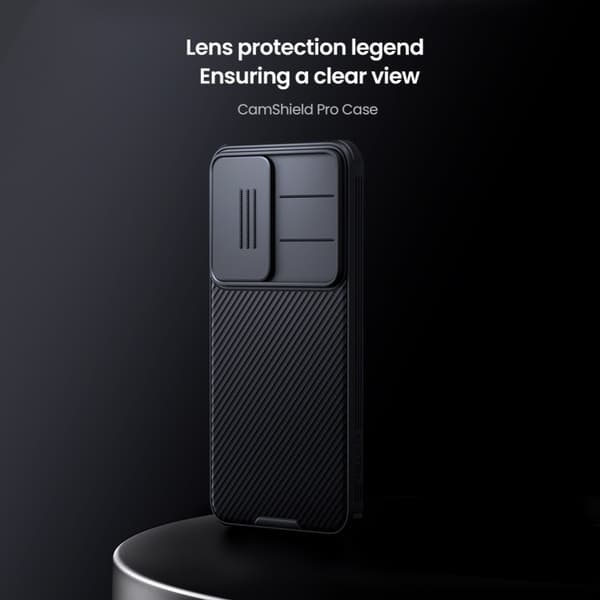 Nillkin Samsung Galaxy S25 Plus Kuori CamShield Pro Musta