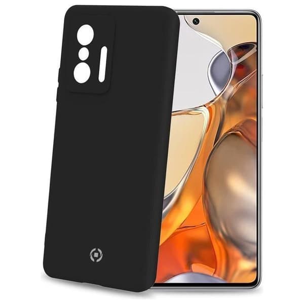 Coque - Celly - 11T Pro - Mjuk - Svart - Syntetisk
