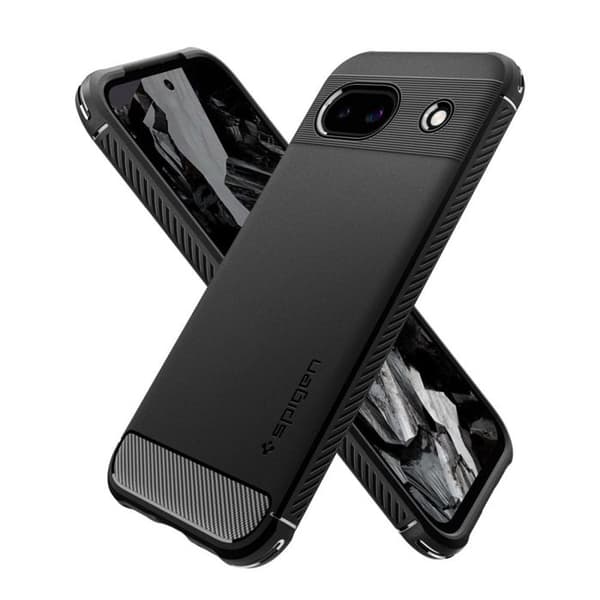 Fodral till Google Pixel 8a - Spigen Rugged Armor - Svart
