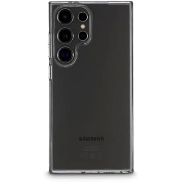 Skyddsfodral - HAMA - Samsung Galaxy S24 Ultra - Anti-gulning - Halkfri - Genomskinlig