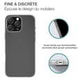 Miniatyrbild 2 av 4: Coque - BIGBEN - iPhone 16 Pro Max - Mjuk - Anti-gulning - Transparent