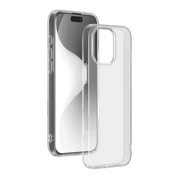 Coque - BIGBEN - iPhone 16 Pro Max - Mjuk - Anti-gulning - Transparent