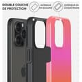 Miniatyrbild 3 av 4: Coque för iPhone 15 Pro MagSafe Tough Antichocs Modell Sunset Club Burga Multicolor
