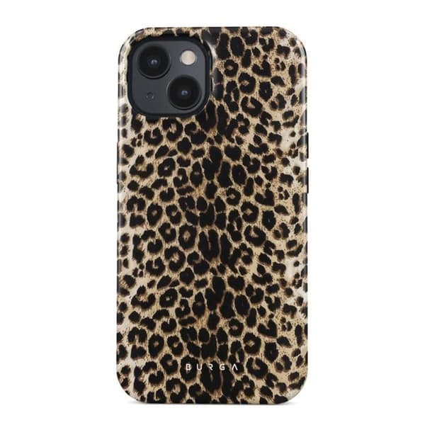 Fodral för iPhone 13 Tough Antichocks Modell Player Burga Leopard