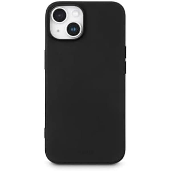 Skyddsfodral - HAMA - iPhone 13 - Svart - Silkeslen - Trådlös laddning