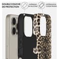 Miniatyrbild 3 av 4: Coque för iPhone 16 Pro Max MagSafe Tough Antichocs Modell Player Burga Leopard