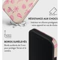 Miniatyrbild 4 av 4: Coque för iPhone 16 Plus MagSafe Tough Antichocs Modell Beach Please Burga Rose