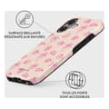 Miniatyrbild 2 av 4: Coque för iPhone 16 Plus MagSafe Tough Antichocs Modell Beach Please Burga Rose
