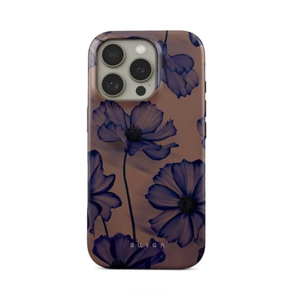 Coque för iPhone 16 Pro MagSafe Tough Antichocs Modell Velvet Night Burga Lavande