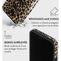 Miniatyrbild 4 av 4: Coque för iPhone 15 Pro Max Tough Antichocs Modell Player Burga Leopard