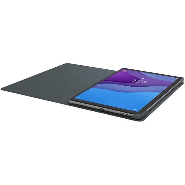 LENOVO Folio Fodral - Flip Cover för Tab M10 HD Gen 2 - Skyddsfilm medföljer - Polyuretan - Svart - 10,1"