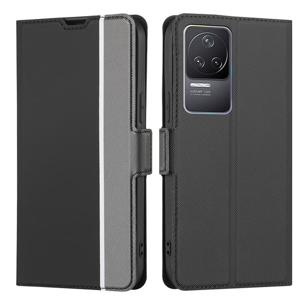 INF Redmi K70 Ultra telefondeksel med stativ - Svart