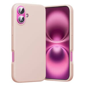 Vention KUHP0-20 kotelo iPhone 16 Plus MagSafelle (vaaleanpunainen)