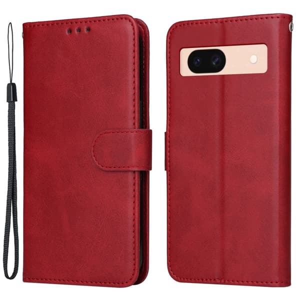 SKALO Google Pixel 8a PU-Läder Plånboksfodral