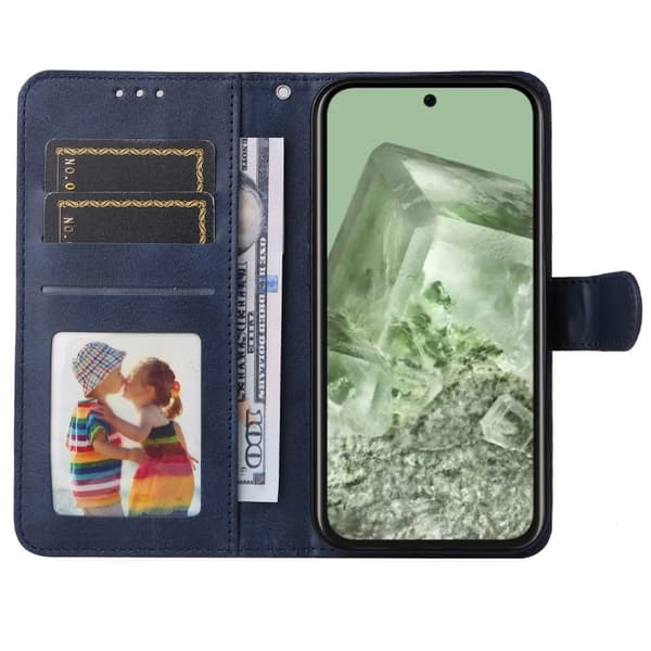 SKALO Google Pixel 8a PU-Läder Plånboksfodral