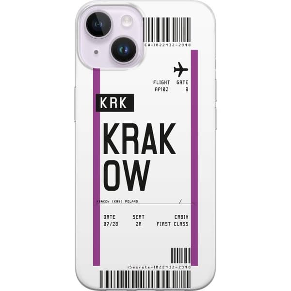 Apple iPhone 15 Plus Gjennomsiktig deksel Krakow