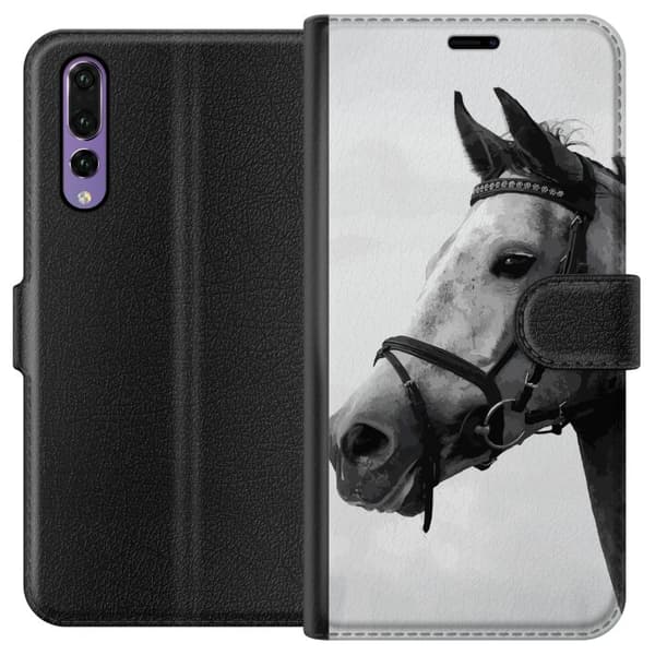 Huawei P20 Pro Tegnebogsetui Hest
