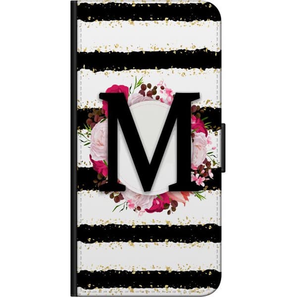 Motorola Moto G9 Play Plånboksfodral Bokstaven M