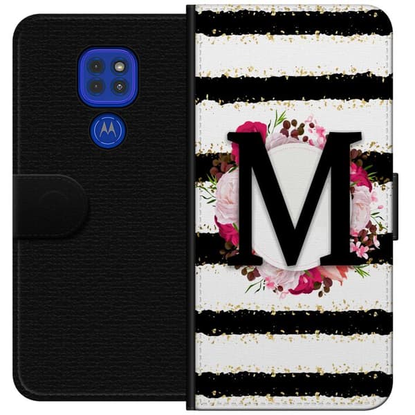 Motorola Moto G9 Play Plånboksfodral Bokstaven M