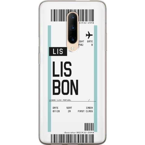 OnePlus 7 Pro Genomskinligt Skal Lissabon