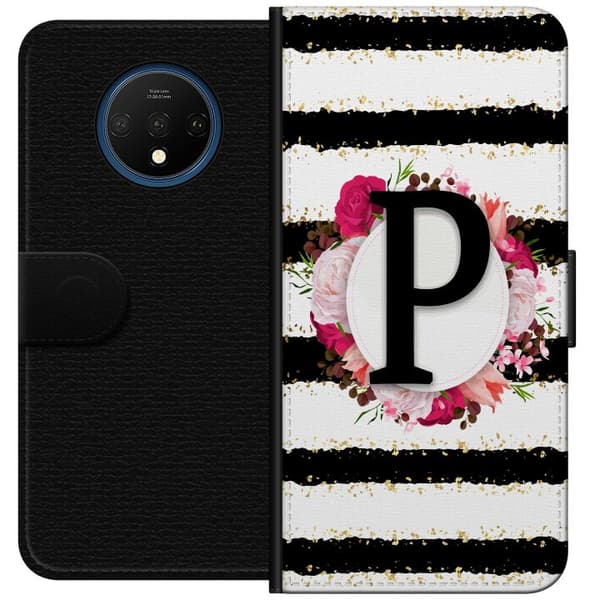 OnePlus 7T Lommeboketui Bokstaven P
