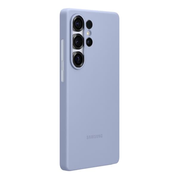 Coque för Samsung Galaxy S25 Ultra Silikonskydd Original Soft Touch Samsung Lavendel