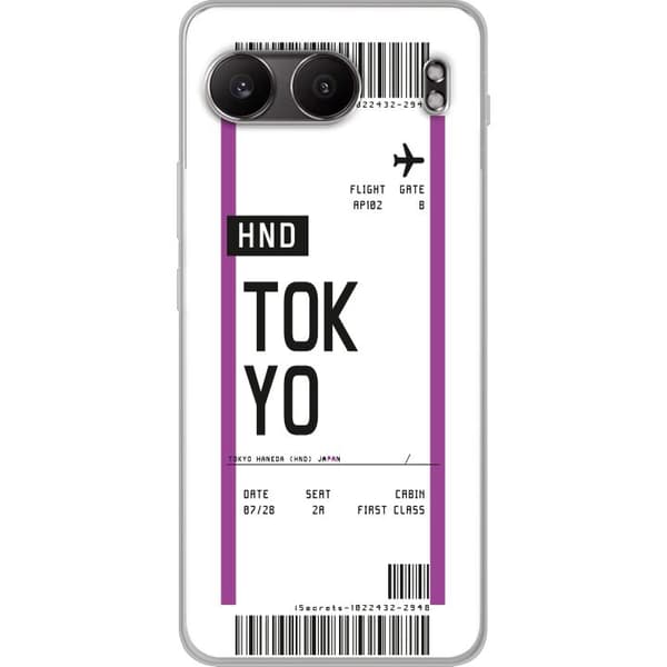 OnePlus Nord 4 Läpinäkyvä kuori Tokyo