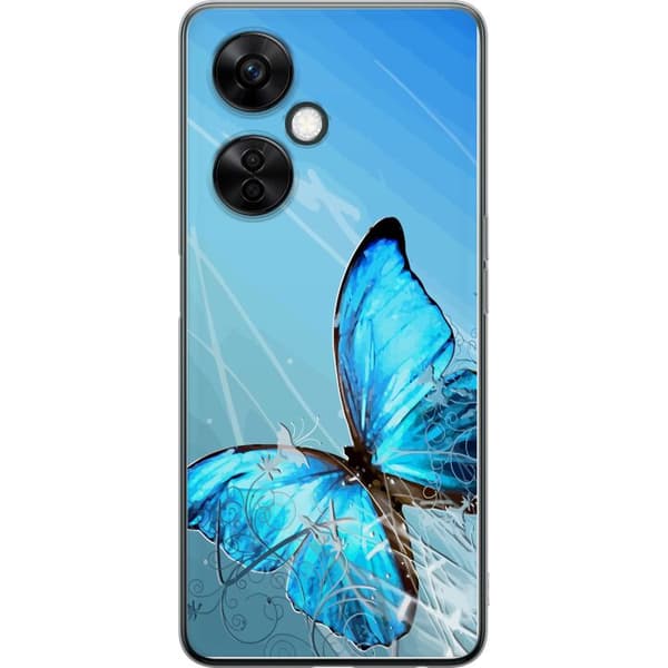 OnePlus Nord CE 3 Lite Läpinäkyvä kuori Sudenkorento