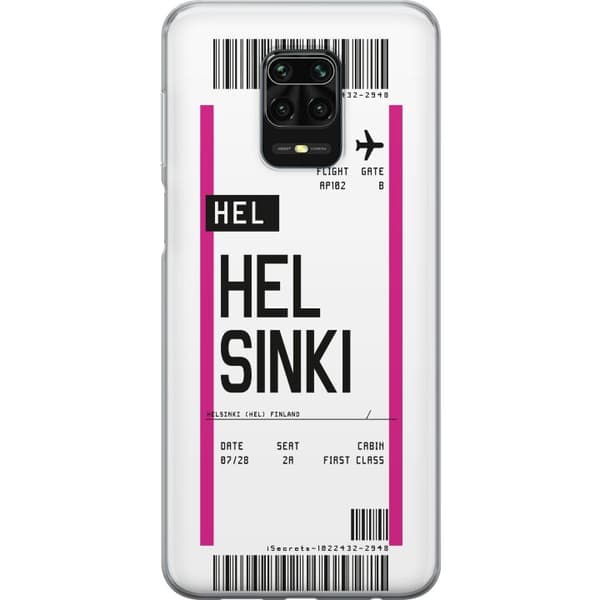 Xiaomi Redmi Note 9S Gennemsigtig cover Helsingfors