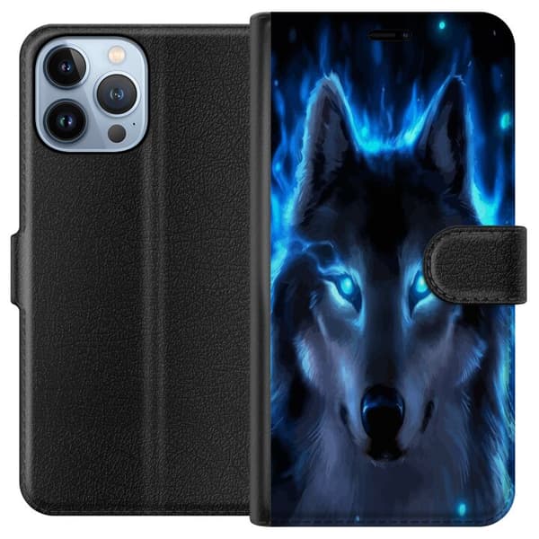 Apple iPhone 13 Pro Max Plånboksfodral Varg