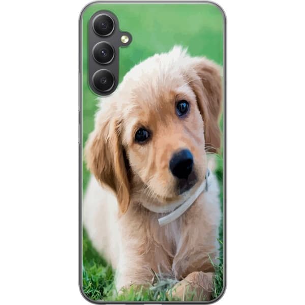 Samsung Galaxy A16 5G Gennemsigtig cover Hund