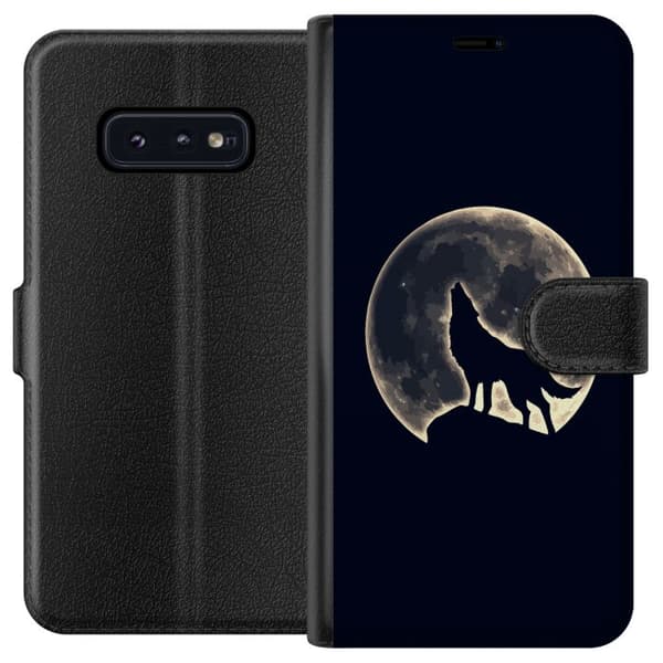 Samsung Galaxy S10e Lompakkokotelo Suden Kuu