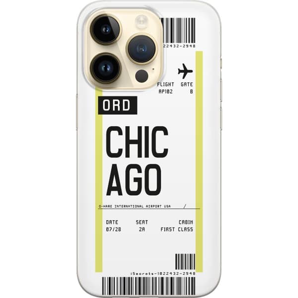 Apple iPhone 15 Pro Gjennomsiktig deksel Chicago