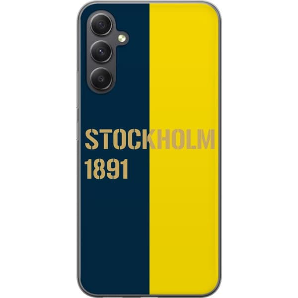 Samsung Galaxy A15 5G Läpinäkyvä kuori Stockholm 1891