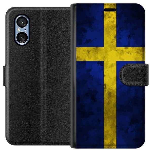 Sony Xperia 10 VI Lompakkokotelo Ruotsi