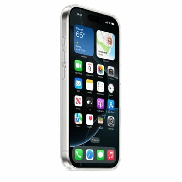 Puhelinsuoja Apple iPhone 16 Läpinäkyvä Apple iPhone 16 Pro