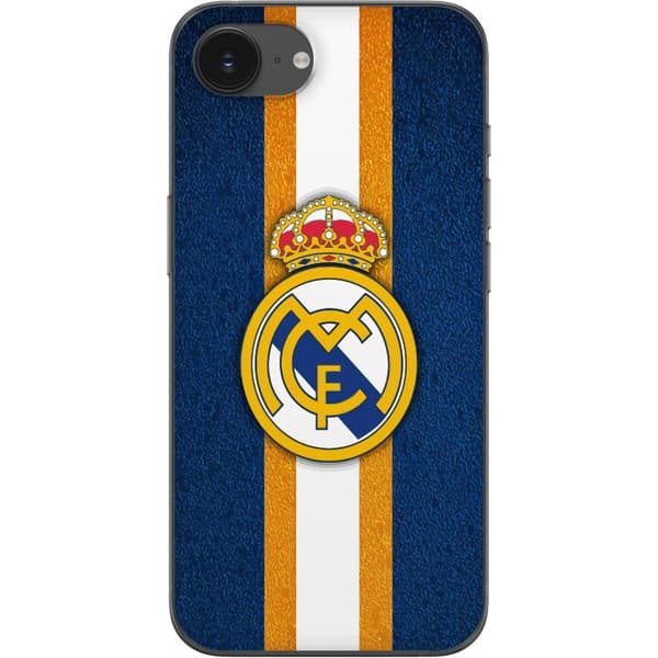 Apple iPhone 16e Läpinäkyvä kuori Real Madrid CF