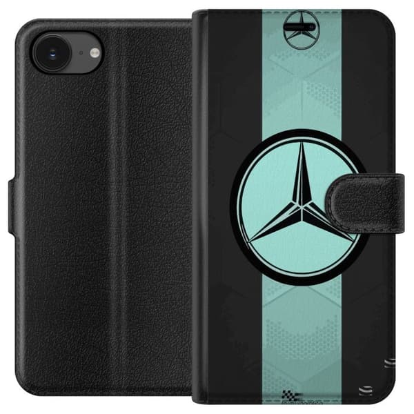 Apple iPhone 16e Lompakkokotelo Mercedes