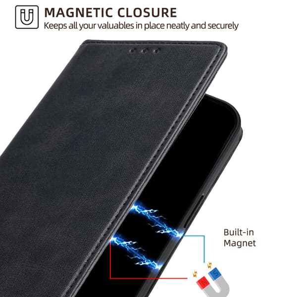 INF Flip Case Redmi Note 14 5G:lle - Musta