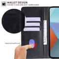 Miniatyrbild 4 av 7: INF Flipfodral för Redmi Note 14 4G - Svart