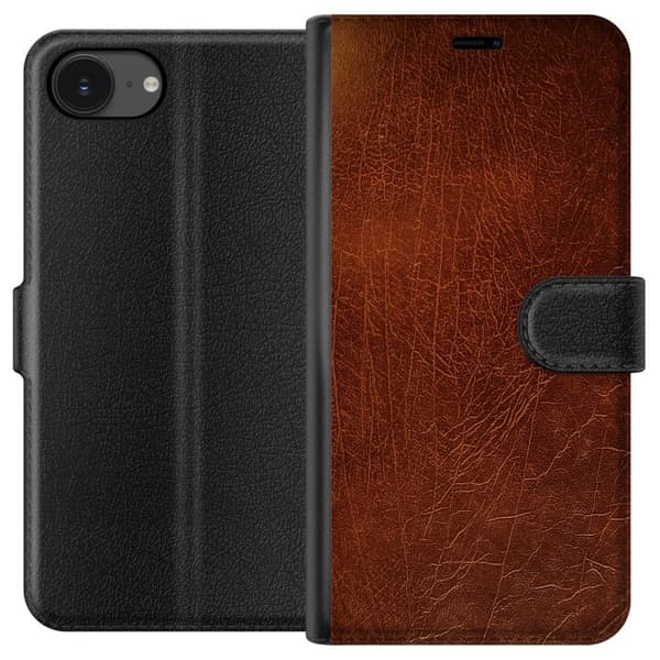 Apple iPhone 16e Plånboksfodral Läder