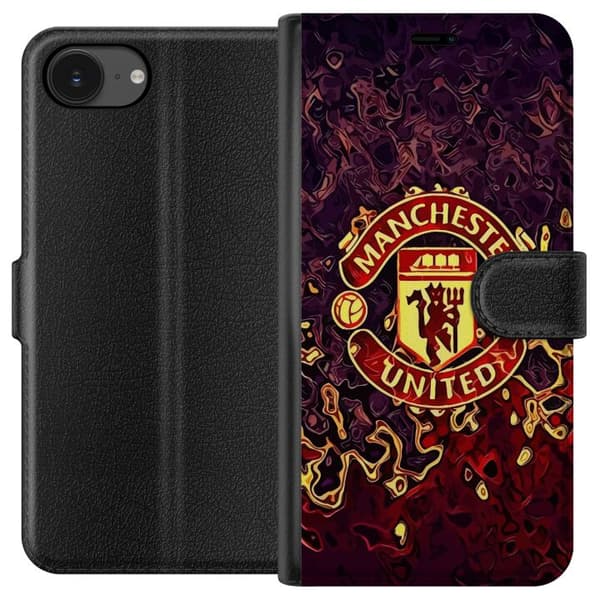 Apple iPhone 16e Lompakkokotelo Manchester United