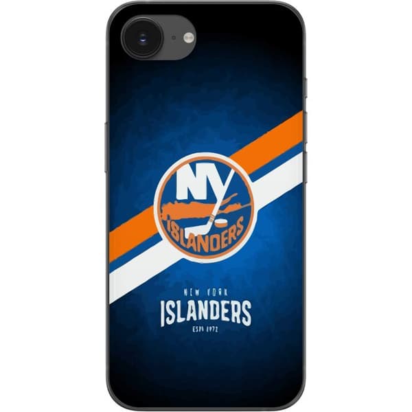 Apple iPhone 16e Läpinäkyvä kuori New York Islanders (NHL)
