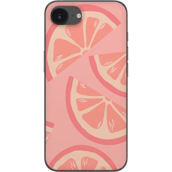 Apple iPhone 16e Gjennomsiktig deksel Rosa sitronade