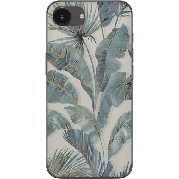 Apple iPhone 16e Genomskinligt Skal Blommor