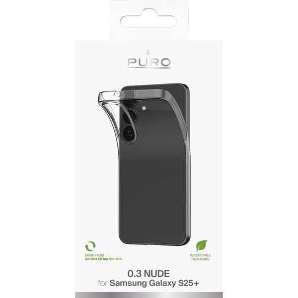 Puro Samsung Galaxy S25 Plus Kuori Nude Läpinäkyvä