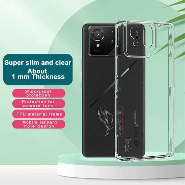 IMAK Asus ROG Phone 9 5G UX-5 Series Cover - Gennemsigtig
