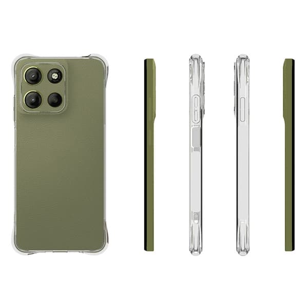 SKALO Motorola Moto G15 4G Extra strong TPU Skal - Transparent
