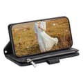 Pikkukuva 2 / 8: SKALO Motorola Moto G15 4G Style 005 Big Wallet Quiltat Lompakkokotelo - Musta