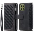 Pikkukuva 1 / 8: SKALO Motorola Moto G15 4G Style 005 Big Wallet Quiltat Lompakkokotelo - Musta